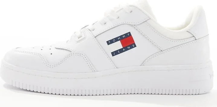 Tommy Jeans Retro basket essential sneakers in navy - Image 2