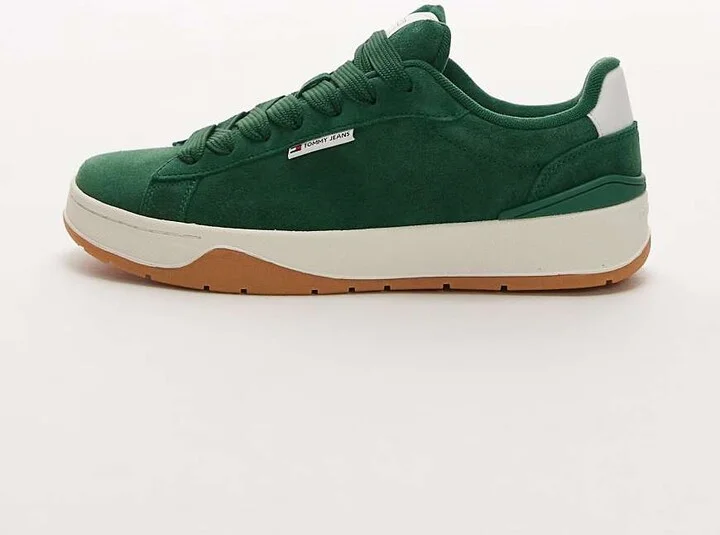 Tommy Jeans skater sneaker in green - Image 2
