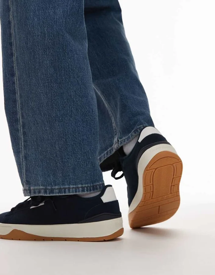 Tommy Jeans skater sneaker in navy - Image 4