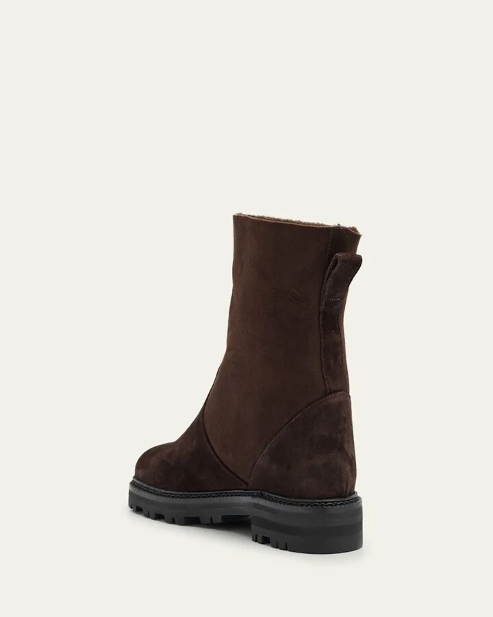 Tomosa Suede Cozy Ankle Boots - Image 4