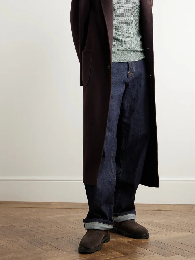 Tomoso Shearling-Lined Suede Boots - Image 2