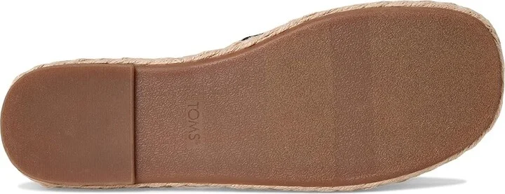 TOMS Abby Slide Women's Sandals Black : 5 B - Medium - Image 3