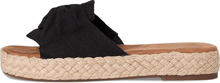TOMS Abby Slide Women's Sandals Black : 5 B - Medium - Image 6