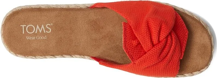 TOMS Abby Slide Women's Sandals Flame : 5.5 B - Medium - Image 2