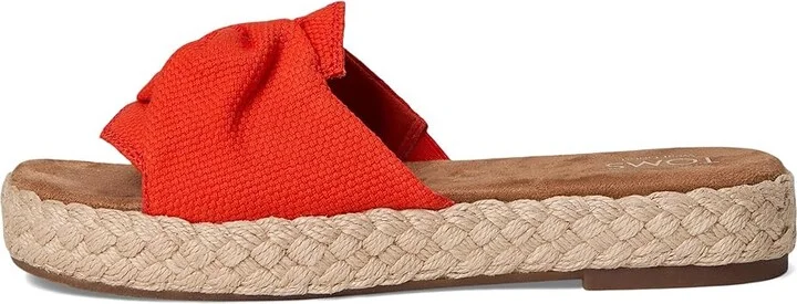 TOMS Abby Slide Women's Sandals Flame : 5.5 B - Medium - Image 6