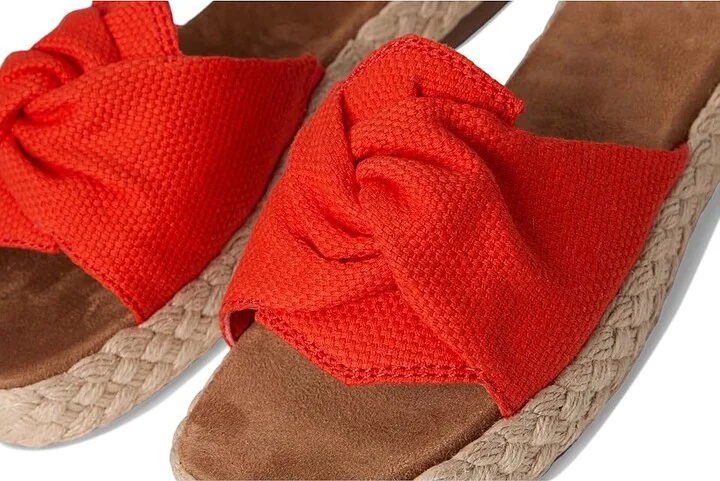 TOMS Abby Slide Women's Sandals Flame : 5.5 B - Medium - Image 7