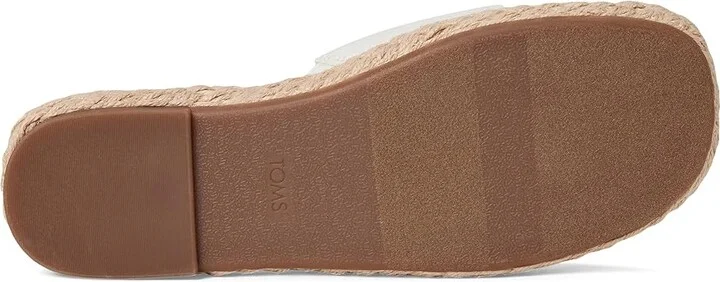 TOMS Abby Slide Women's Sandals White : 5.5 B - Medium - Image 3