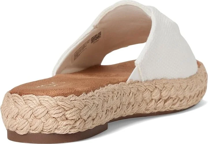 TOMS Abby Slide Women's Sandals White : 5.5 B - Medium - Image 4