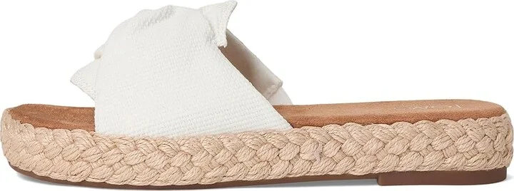 TOMS Abby Slide Women's Sandals White : 5.5 B - Medium - Image 6