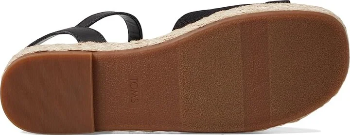 TOMS Abby Women's Shoes Black : 5.5 B - Medium, Leather/Rubber - Image 3