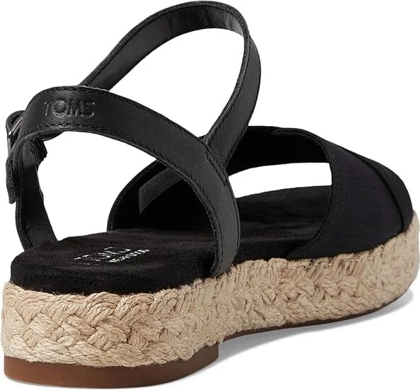 TOMS Abby Women's Shoes Black : 5.5 B - Medium, Leather/Rubber - Image 4