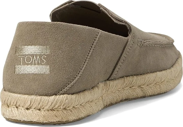 TOMS Alonso Loafers Rope Men's Shoes Dune Suede : 13 D - Medium, Canvas - Image 4