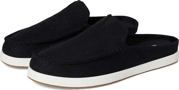 TOMS Alonso Mule Men's Lace-up Boots Black Canvas : 9.5 D - Medium, Cotton