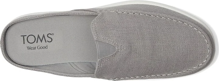 TOMS Alonso Mule Men's Lace-up Boots Drizzle Grey Canvas : 11.5 D - Medium, Cotton - Image 2