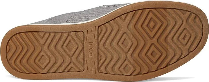 TOMS Alonso Mule Men's Lace-up Boots Drizzle Grey Canvas : 11.5 D - Medium, Cotton - Image 3