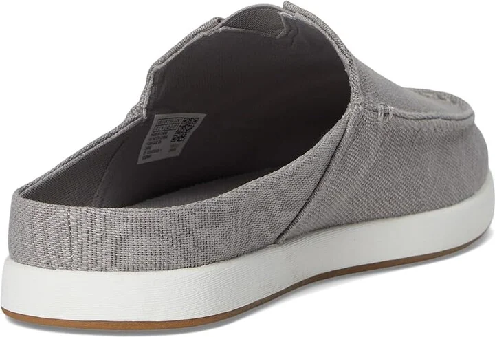 TOMS Alonso Mule Men's Lace-up Boots Drizzle Grey Canvas : 11.5 D - Medium, Cotton - Image 4