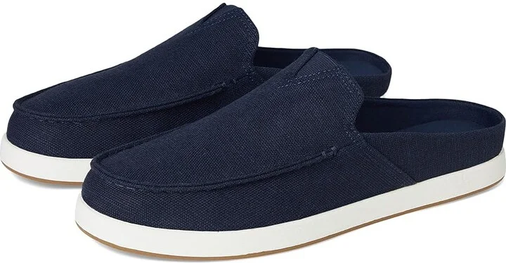 TOMS Alonso Mule Men's Lace-up Boots Navy Heritage Canvas : 12 D - Medium, Cotton