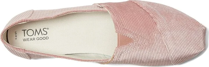 TOMS Alpargata Classic Women's Shoes Vintage Pink : 7 B - Medium, Canvas/Mesh/Nylon - Image 2
