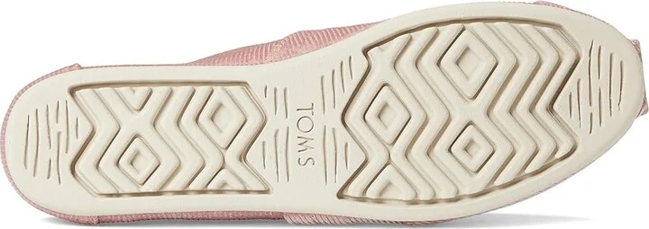 TOMS Alpargata Classic Women's Shoes Vintage Pink : 7 B - Medium, Canvas/Mesh/Nylon - Image 3