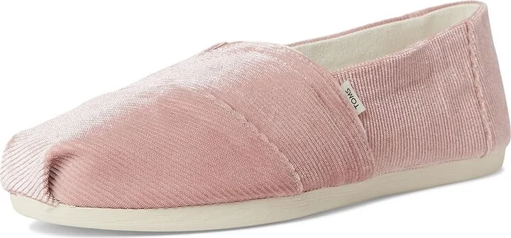TOMS Alpargata Classic Women's Shoes Vintage Pink : 7 B - Medium, Canvas/Mesh/Nylon - Image 5