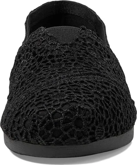 TOMS Alpargata CloudBound Women's Shoes Black Moroccan Crochet : 6 B - Medium, Textile - Image 2