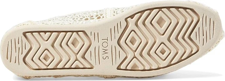 TOMS Alpargata CloudBound Women's Shoes Natural Moroccan Crochet : 11 B - Medium, Textile - Image 3