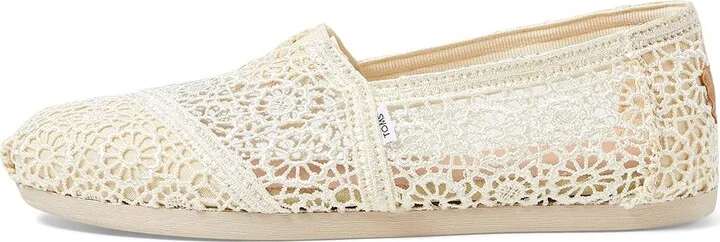 TOMS Alpargata CloudBound Women's Shoes Natural Moroccan Crochet : 11 B - Medium, Textile - Image 6