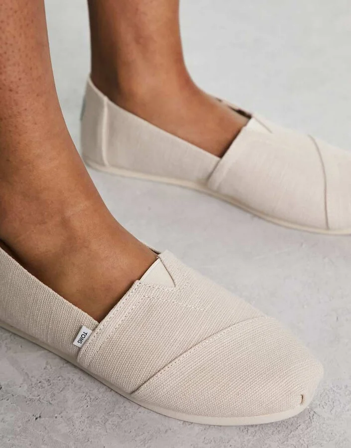 TOMS alpargata espadrilles in natural - Image 3