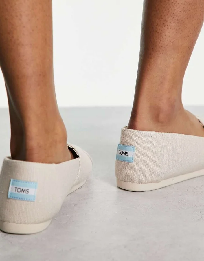 TOMS alpargata espadrilles in natural - Image 4