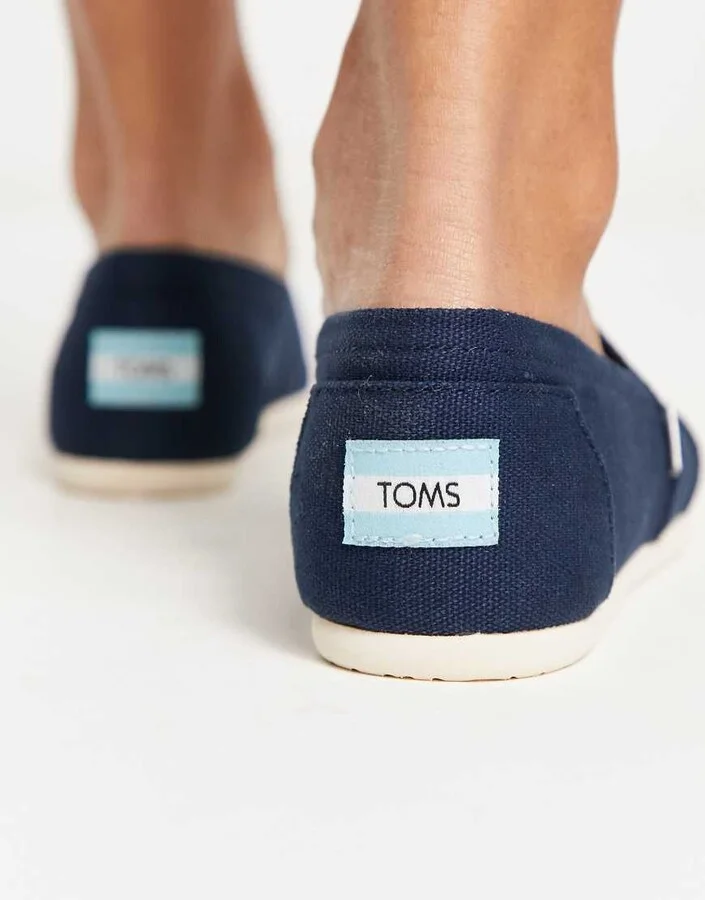 Toms Alpargata espadrilles in navy - Image 3