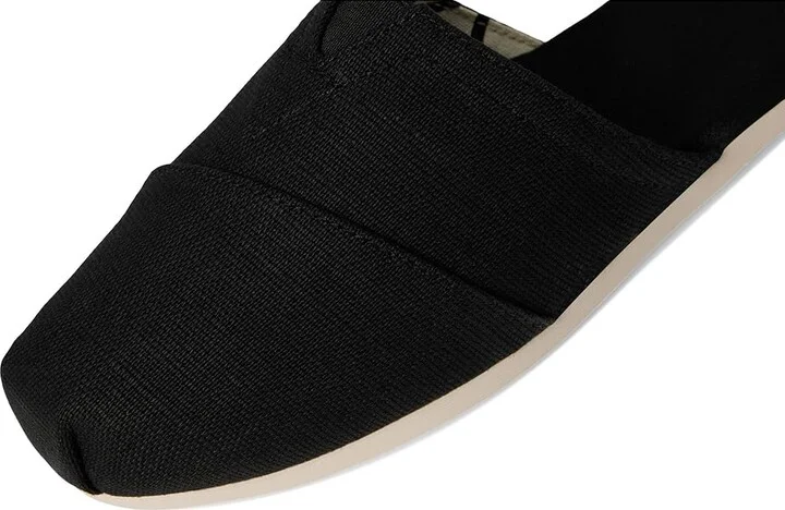 TOMS Alpargata Mule Women's Shoes Black : 8 B - Medium, Canvas - Image 7