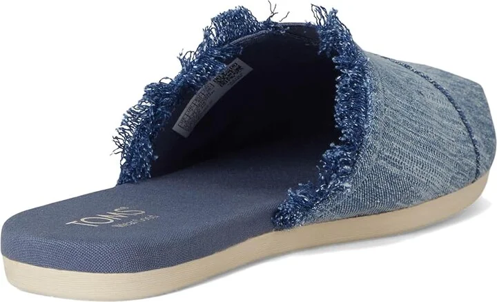 TOMS Alpargata Mule Women's Shoes Dark Sky Denim : 11 B - Medium, Canvas - Image 4