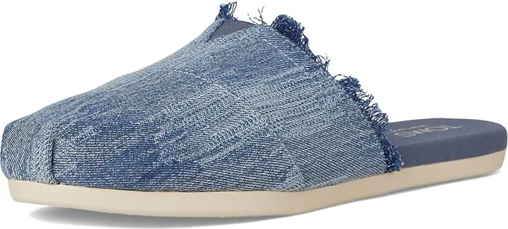 TOMS Alpargata Mule Women's Shoes Dark Sky Denim : 11 B - Medium, Canvas - Image 5