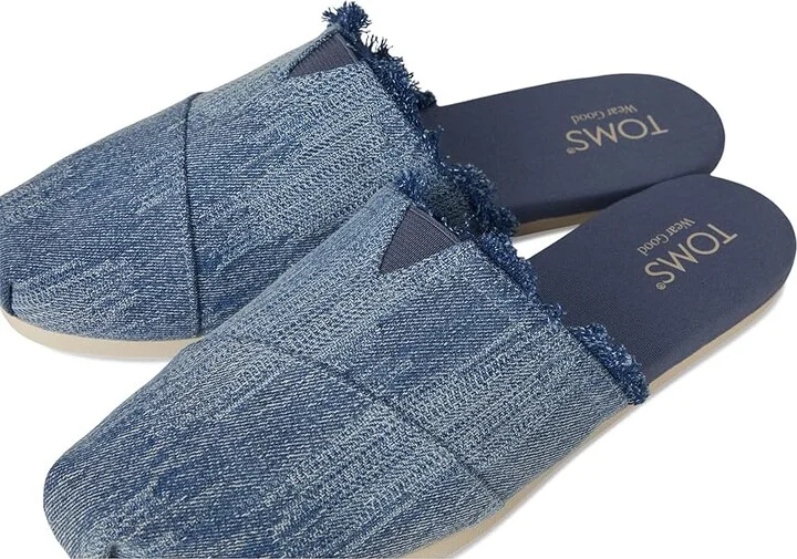 TOMS Alpargata Mule Women's Shoes Dark Sky Denim : 11 B - Medium, Canvas - Image 7