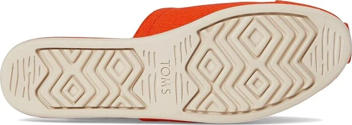 TOMS Alpargata Mule Women's Shoes Flame : 8.5 B - Medium, Canvas - Image 3