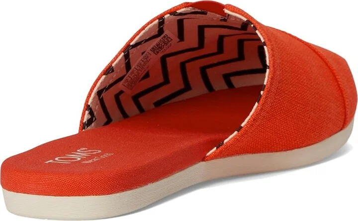 TOMS Alpargata Mule Women's Shoes Flame : 8.5 B - Medium, Canvas - Image 4
