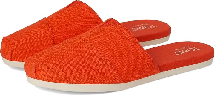 TOMS Alpargata Mule Women's Shoes Flame : 8.5 B - Medium, Canvas