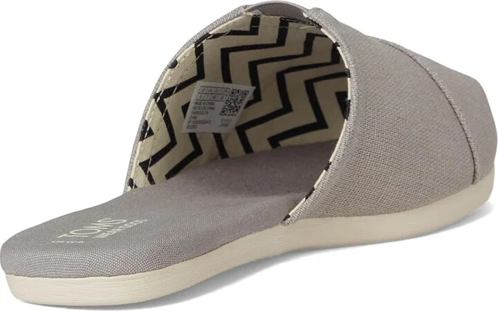 TOMS Alpargata Mule Women's Shoes Morning Dove : 8 B - Medium, Canvas - Image 4