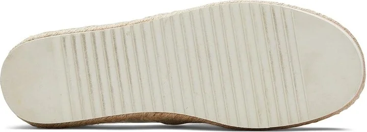TOMS Alpargata Platform Women's Shoes Natural 4 : 11 B - Medium, Canvas - Image 3