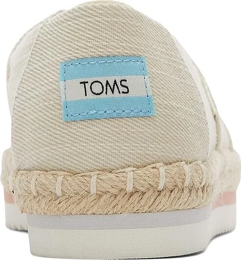 TOMS Alpargata Platform Women's Shoes Natural 4 : 11 B - Medium, Canvas - Image 4