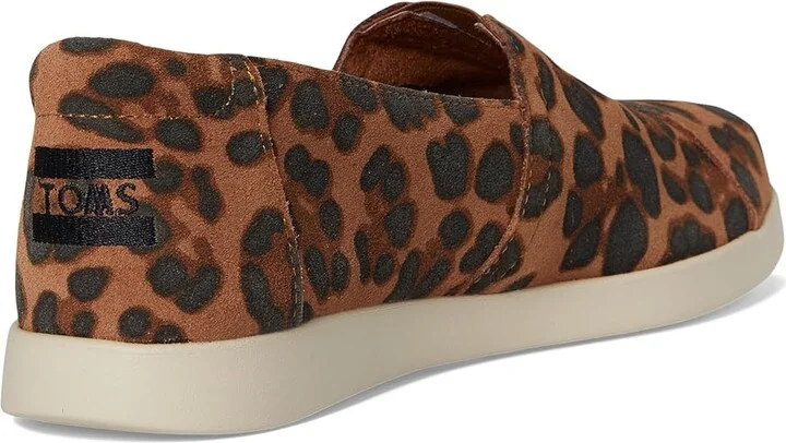TOMS Alpargata Plus Women's Flat Shoes Brown Sugar Leopard : 5 B - Medium, Canvas/Suede - Image 4