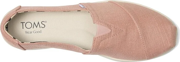 TOMS Alpargata Plus Women's Flat Shoes Cafe Creme : 11 B - Medium, Canvas/Suede - Image 2
