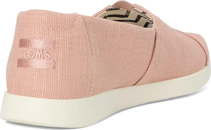 TOMS Alpargata Plus Women's Flat Shoes Cafe Creme : 11 B - Medium, Canvas/Suede - Image 4