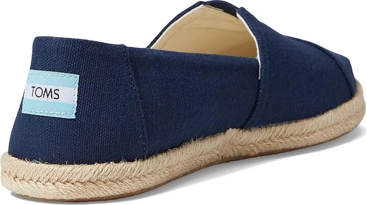 TOMS Alpargata Rope Women's Shoes Navy : 6 B - Medium, Canvas - Image 4