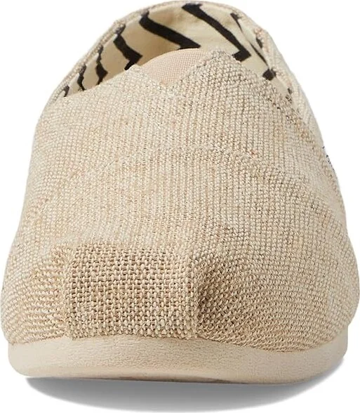 TOMS Alpargata WIDE Women's Shoes Natural Undyed : 9 D - Wide, Canvas - Image 5