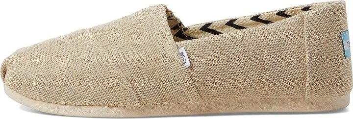 TOMS Alpargata WIDE Women's Shoes Natural Undyed : 9 D - Wide, Canvas - Image 6