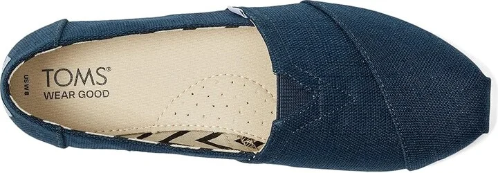 TOMS Alpargata Women's Shoes Majolica Blue : 10 B - Medium, Textile - Image 2
