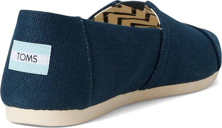 TOMS Alpargata Women's Shoes Majolica Blue : 10 B - Medium, Textile - Image 4