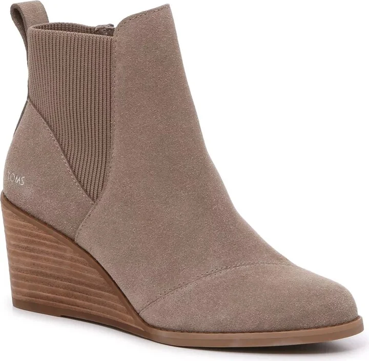 TOMS Amelia Wedge Bootie