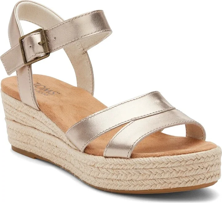TOMS Audrey Espadrille Wedge Sandal